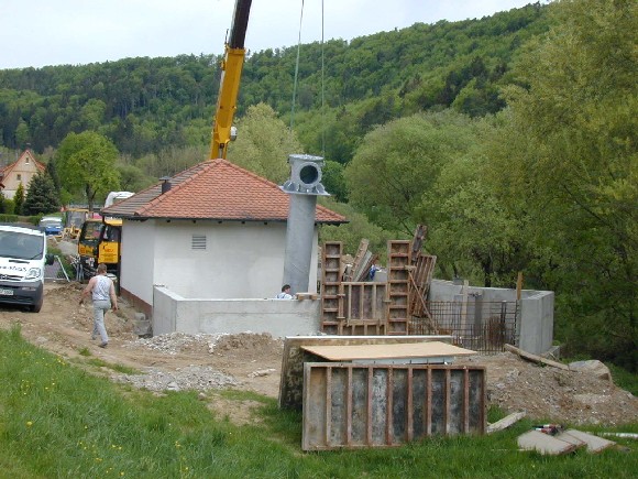 Hochwasserschutzwand