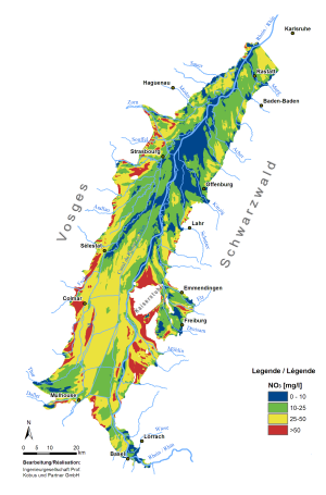 Nitratverteilung