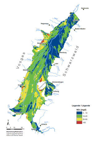 Nitratverteilung
